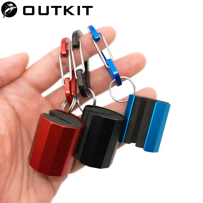 Fishing Rod Travel - OUTKIT 新釣竿ホルダールアーポータブル BFS アルミ合金フライフィッシングタックルクイックロッドアシスタントツール