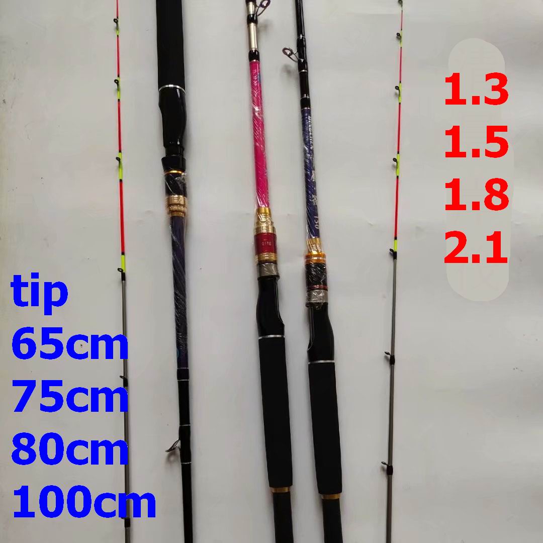 Fishing Rod Ice - 高品質の釣り竿,手工芸品,1.3m,1.5m,1.8m直径0.8mmのチタン。長さ0.5mm,65cm,75cm,80cm,または1m