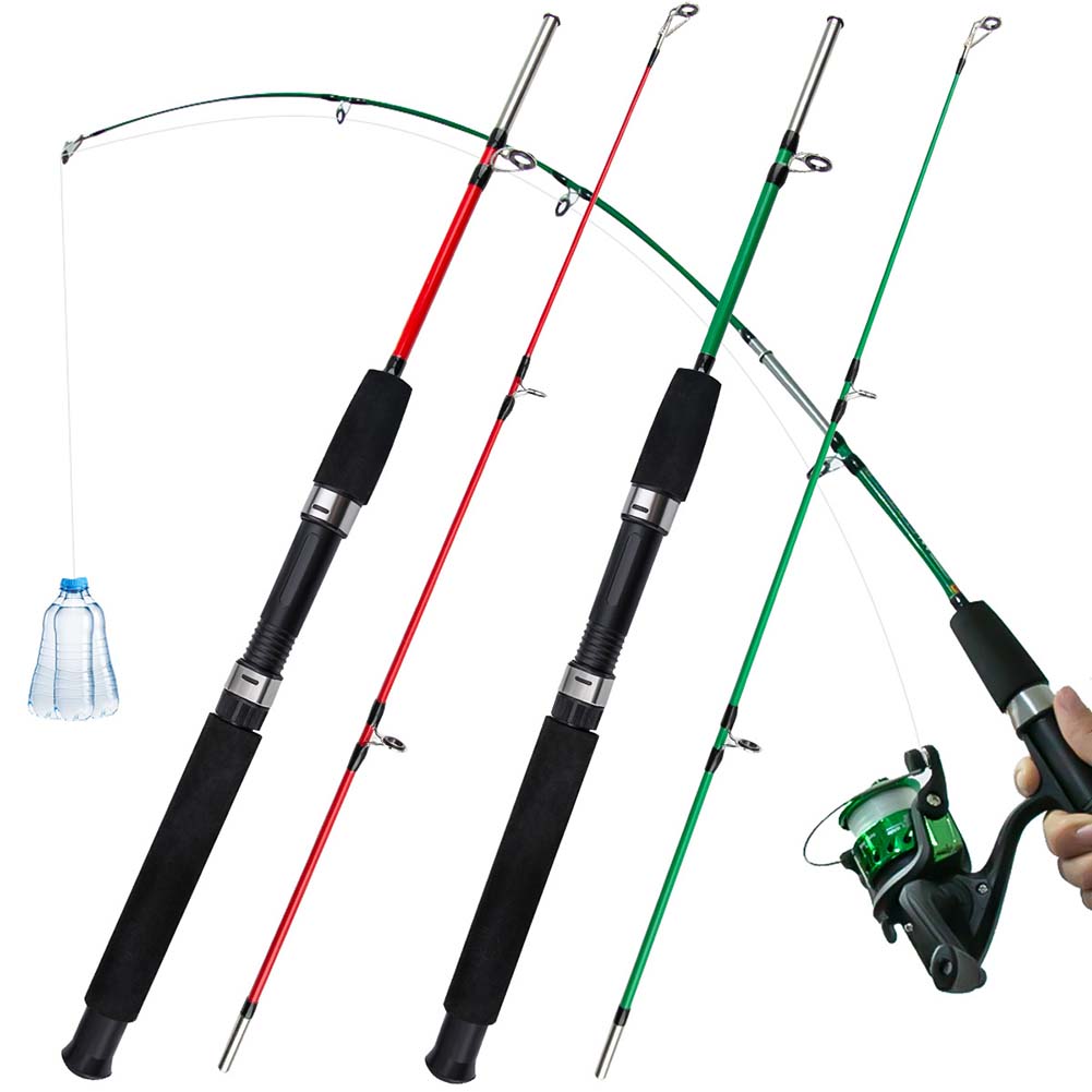 Fishing Rod Ice - 新型1m 2セクション釣り竿 ルアー重量106.5g 超強力釣り竿 旅行用釣り道具 ペスカ