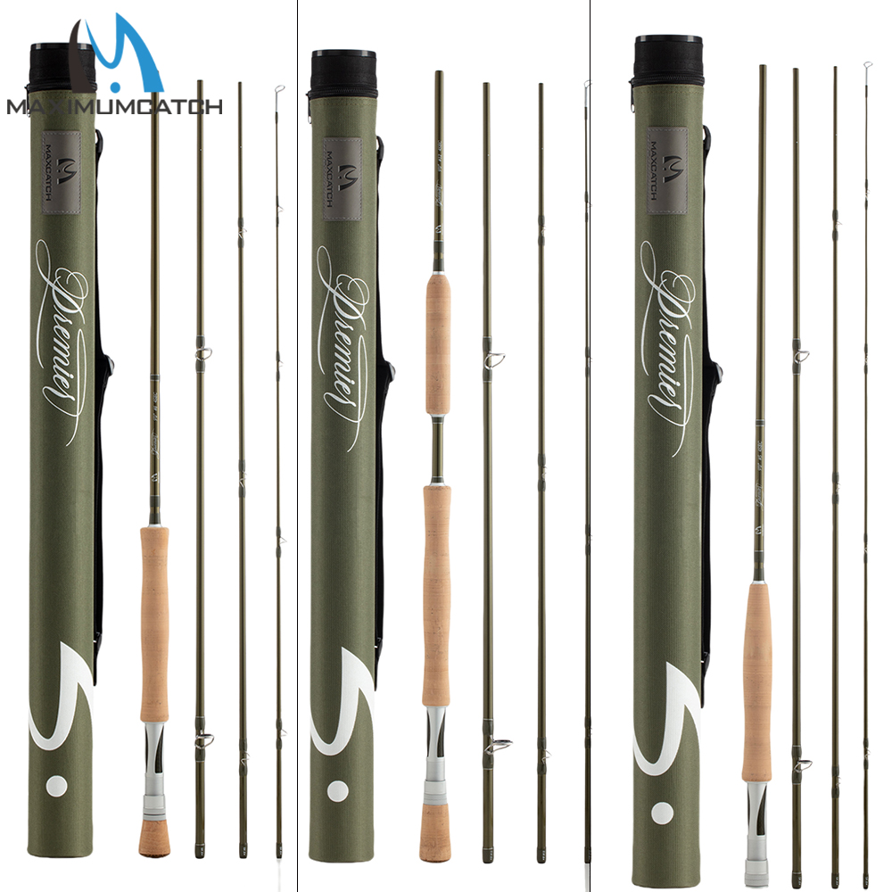 Fishing Rod Ice - Maximumcatch プレミア X フライフィッシングロッド 3-12WT IM8