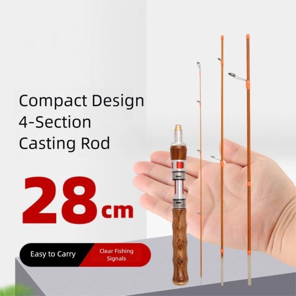 4セクションスピニングフィッシングロッド、スピニングULパワ - Fishing Rod Carbon Fiber のレビューと価格