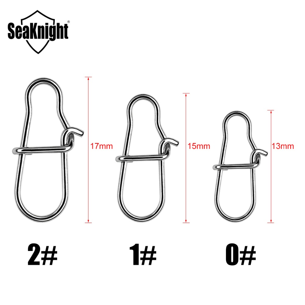 SeaKnight 50 ピース/ロット釣り用コネクタスイベ - Fishing Rod Boat のレビューと価格