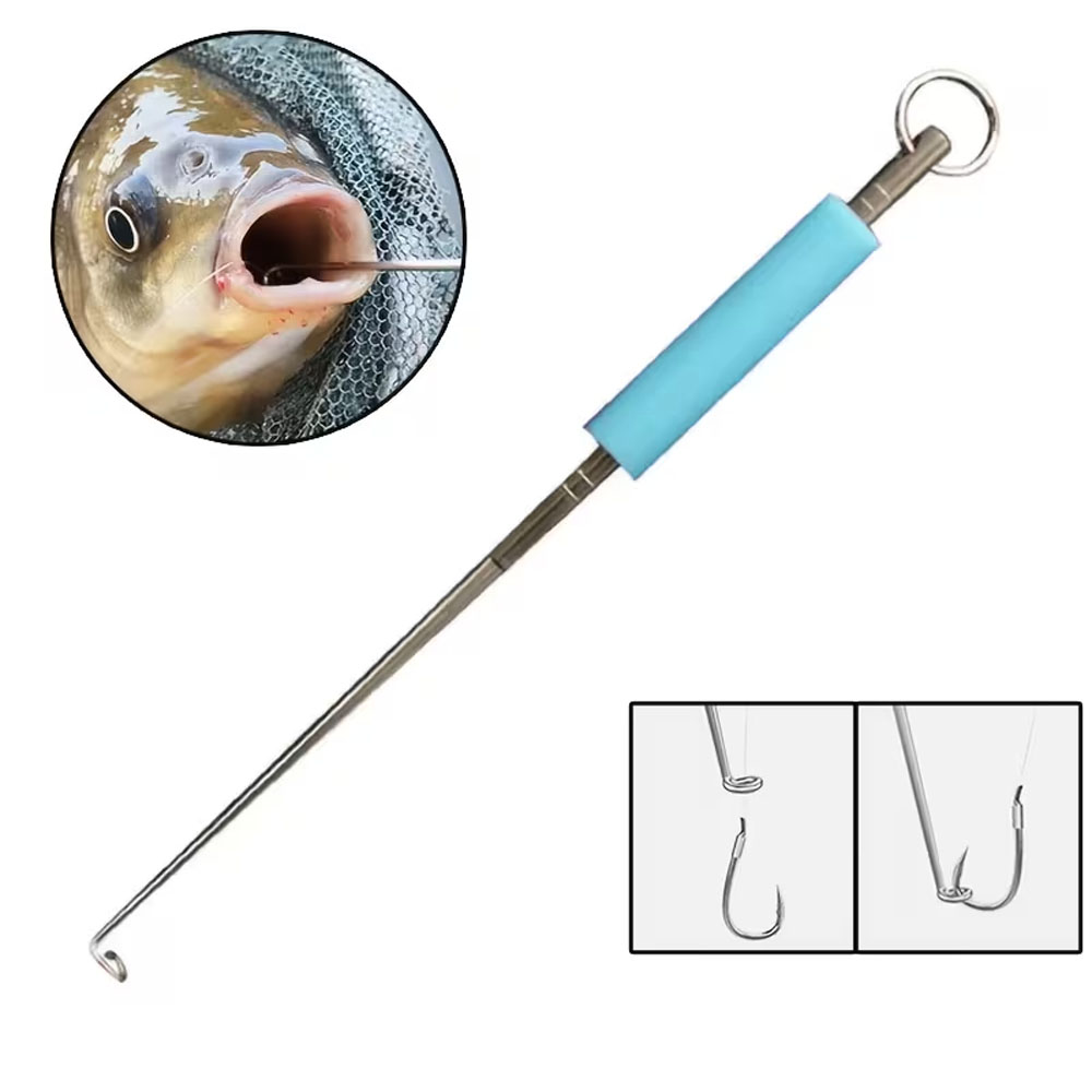 頑丈なステンレス製ディープスロート型釣り針外し - プロ仕様 - Fishing Rod Building Kit のレビューと価格