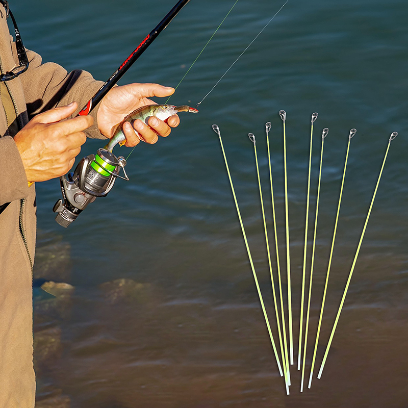 5 個 42 センチメートルボート/ラフトロッドチップスペア - Fishing Rod Building Kit のレビューと価格