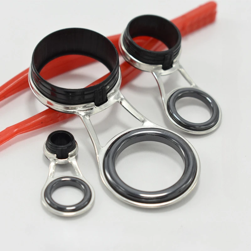 ステンレス鋼の釣り竿ガイドリング,セラミックリング,アイ,日 - Fishing Rod Building Kit のレビューと価格